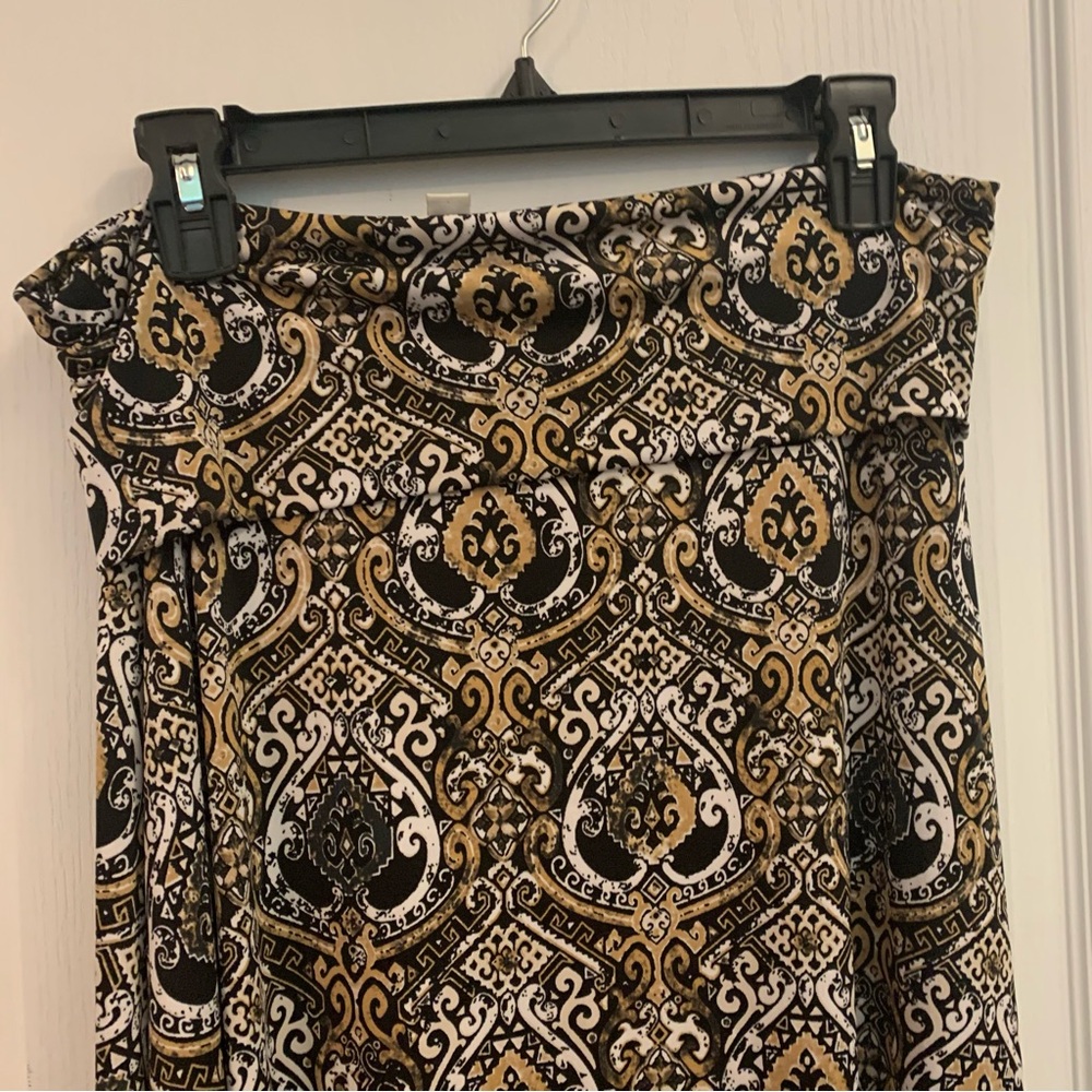 Cato Scroll Patterned Skirt - image 2